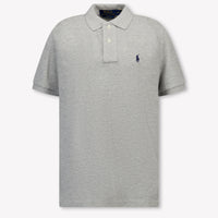 Ralph Lauren Kinder Jongens Polo In Licht Grijs