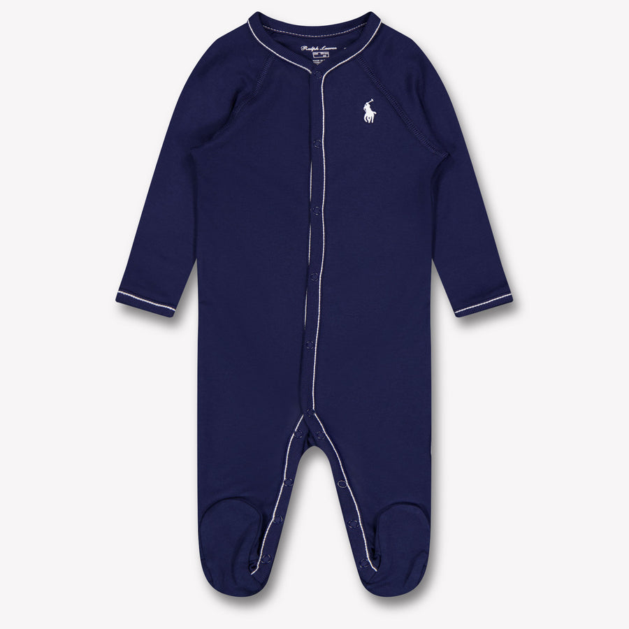 Ralph Lauren Baby Boys Romper in Navy