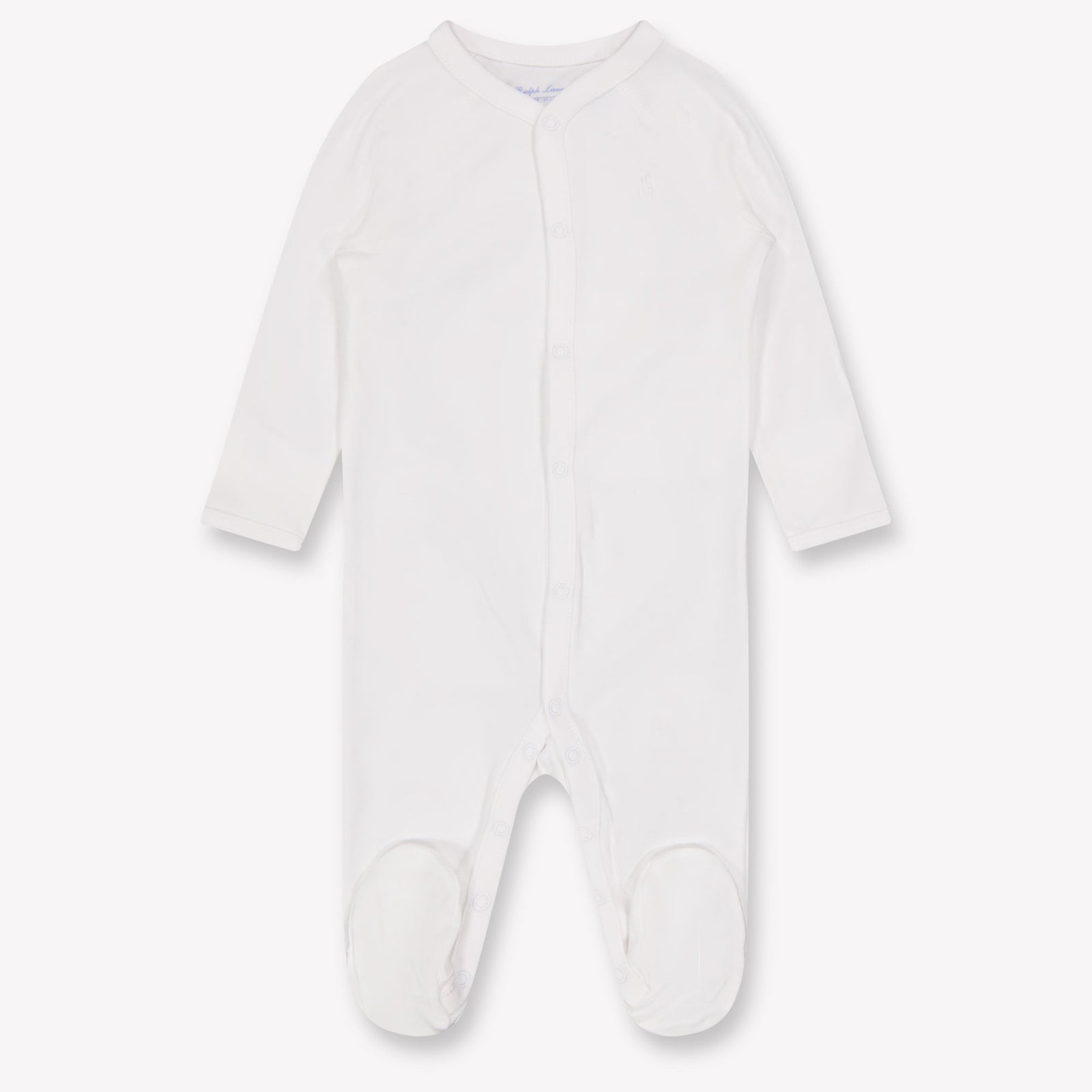 Ralph Lauren Baby Unisex Playsuit In White