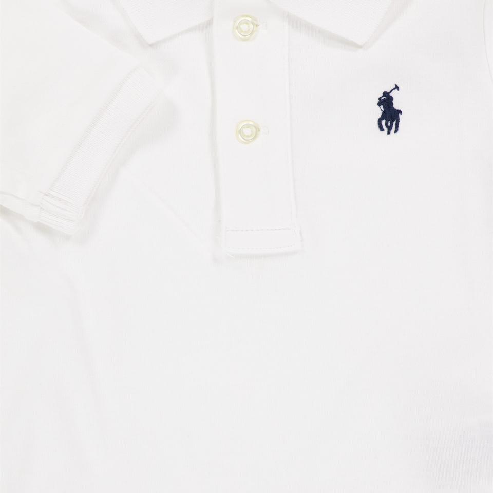 Ralph Lauren Baby Boys Polo In White
