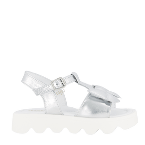 Andrea Montelpare Kinder Meisjes Sandalen Zilver 19