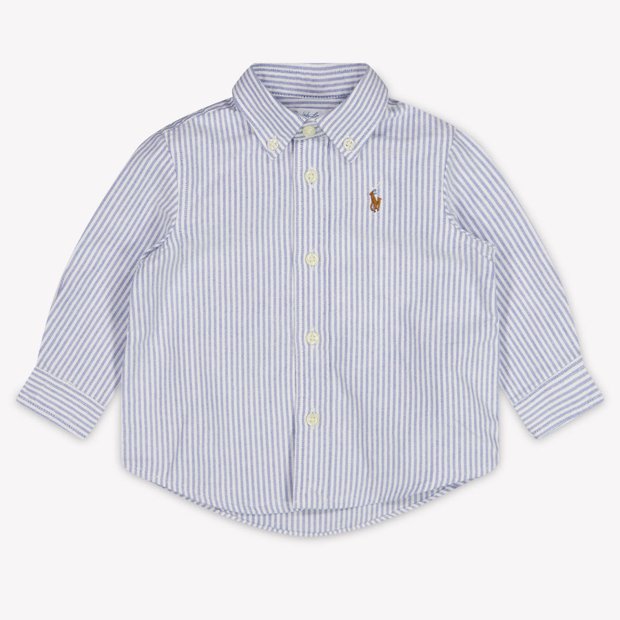 Ralph Lauren Baby Boys Blouse In Blue
