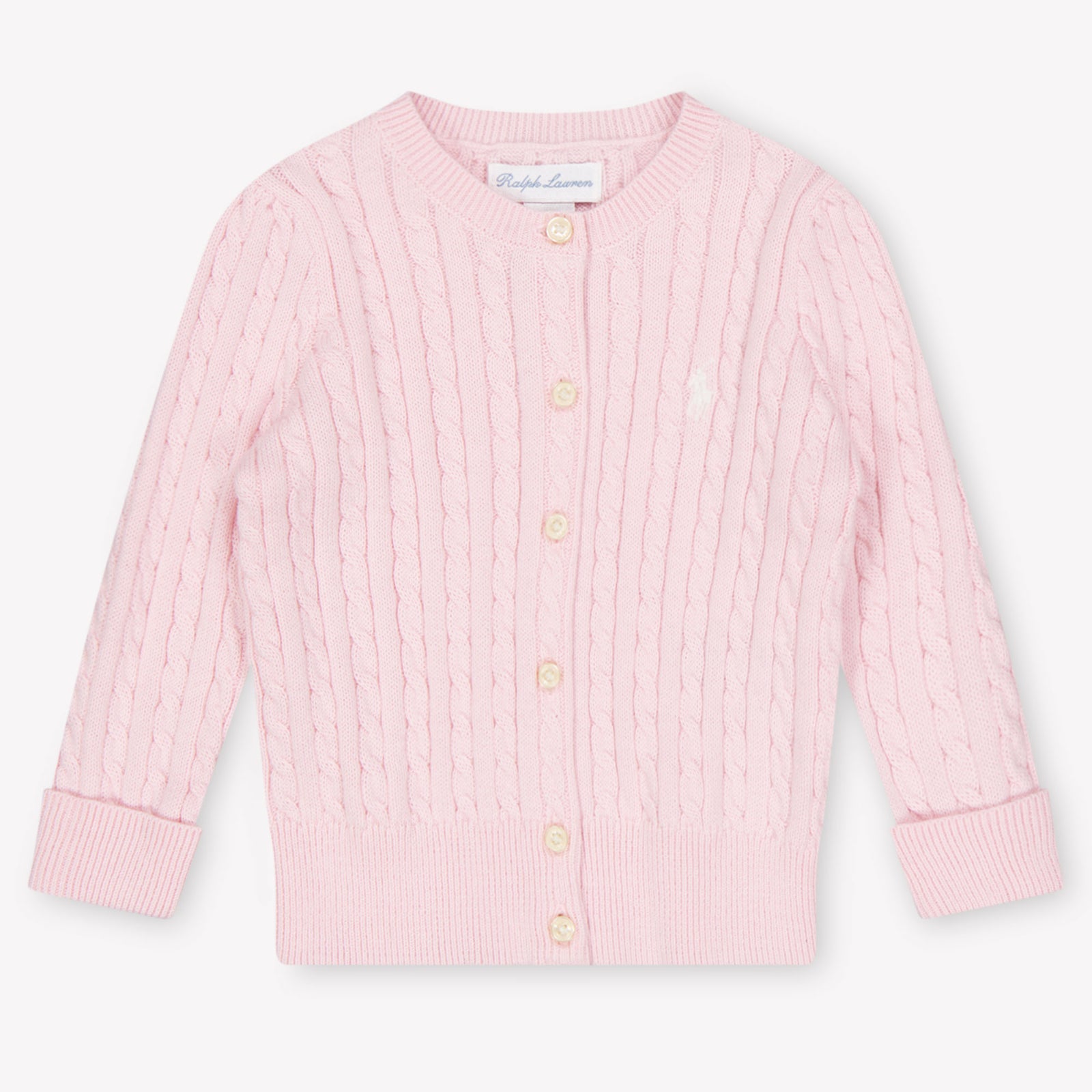Ralph Lauren Baby Meisjes Vest In Licht Roze