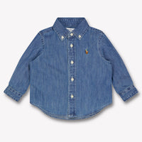 Ralph Lauren Baby Jongens Blouse In Blauw
