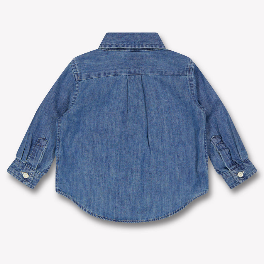 Ralph Lauren Baby Jongens Blouse In Blauw