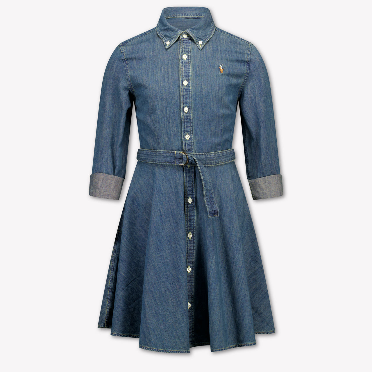 Ralph Lauren Kinder Meisjes Jurk In Jeans