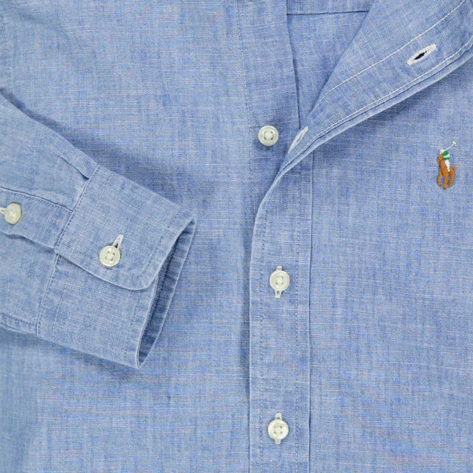 Ralph Lauren Kinder Jongens Blouse In Blauw