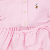 Ralph Lauren Baby Girls Dress In Light Pink