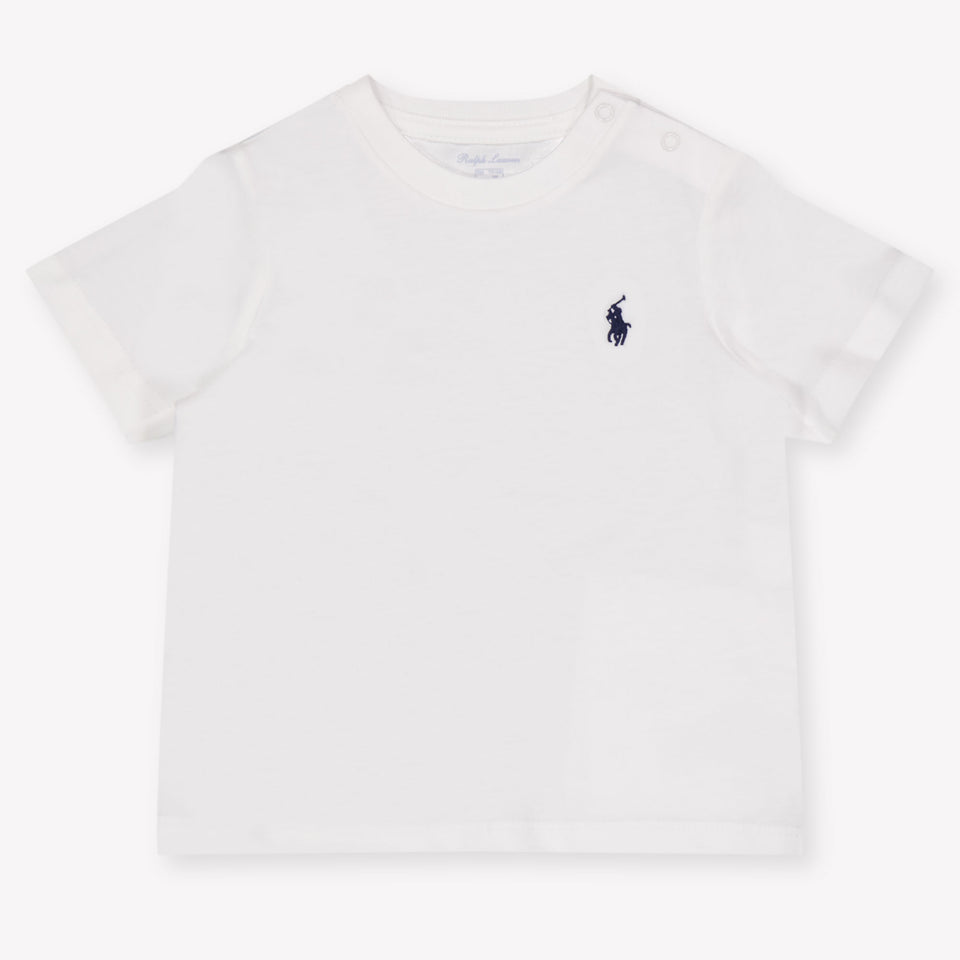 Ralph Lauren Baby Boys T-Shirt In White