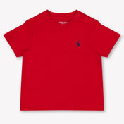 Ralph Lauren Baby Boys T-Shirt In Red