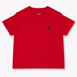 Ralph Lauren Baby Boys T-Shirt In Red