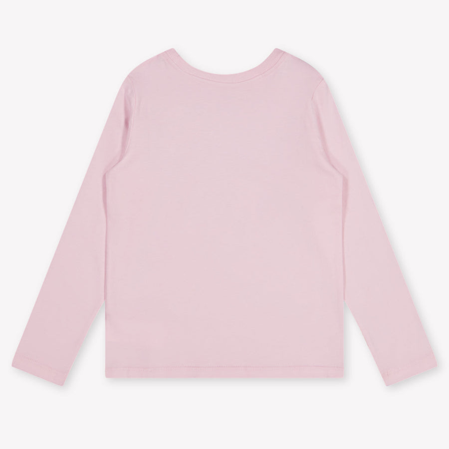 Ralph Lauren Kinder Meisjes T-Shirt In Licht Roze