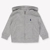 Ralph Lauren Baby Boys Cardigan In Gray