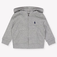 Ralph Lauren Baby Boys Cardigan In Gray