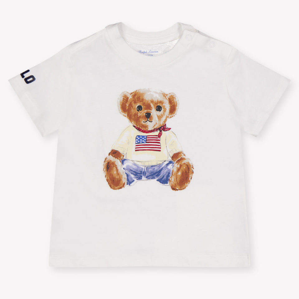 Ralph Lauren Baby Boys T-Shirt In White