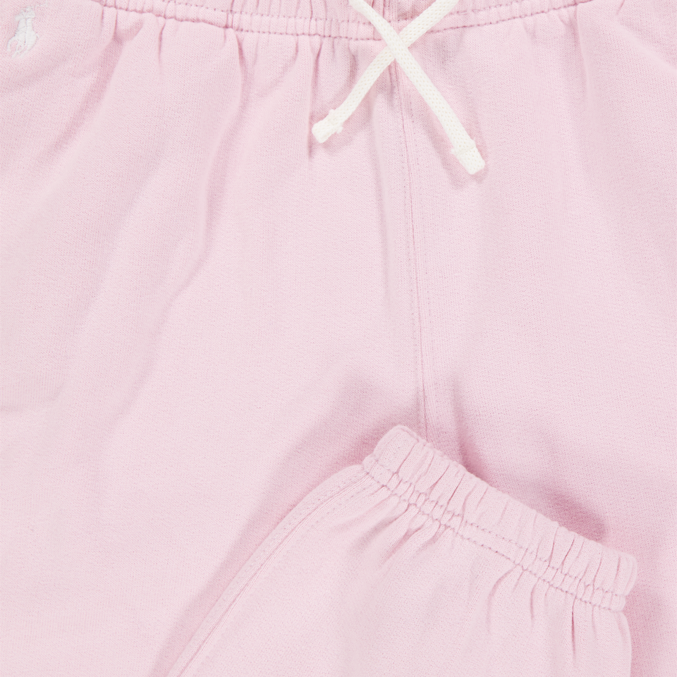 Ralph Lauren Kids Girls Pants In Light Pink