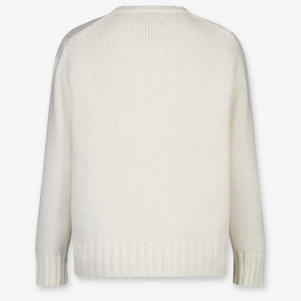 Ralph Lauren Kids Boys Sweater In White