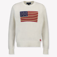 Ralph Lauren Kinder Jongens Trui In Wit