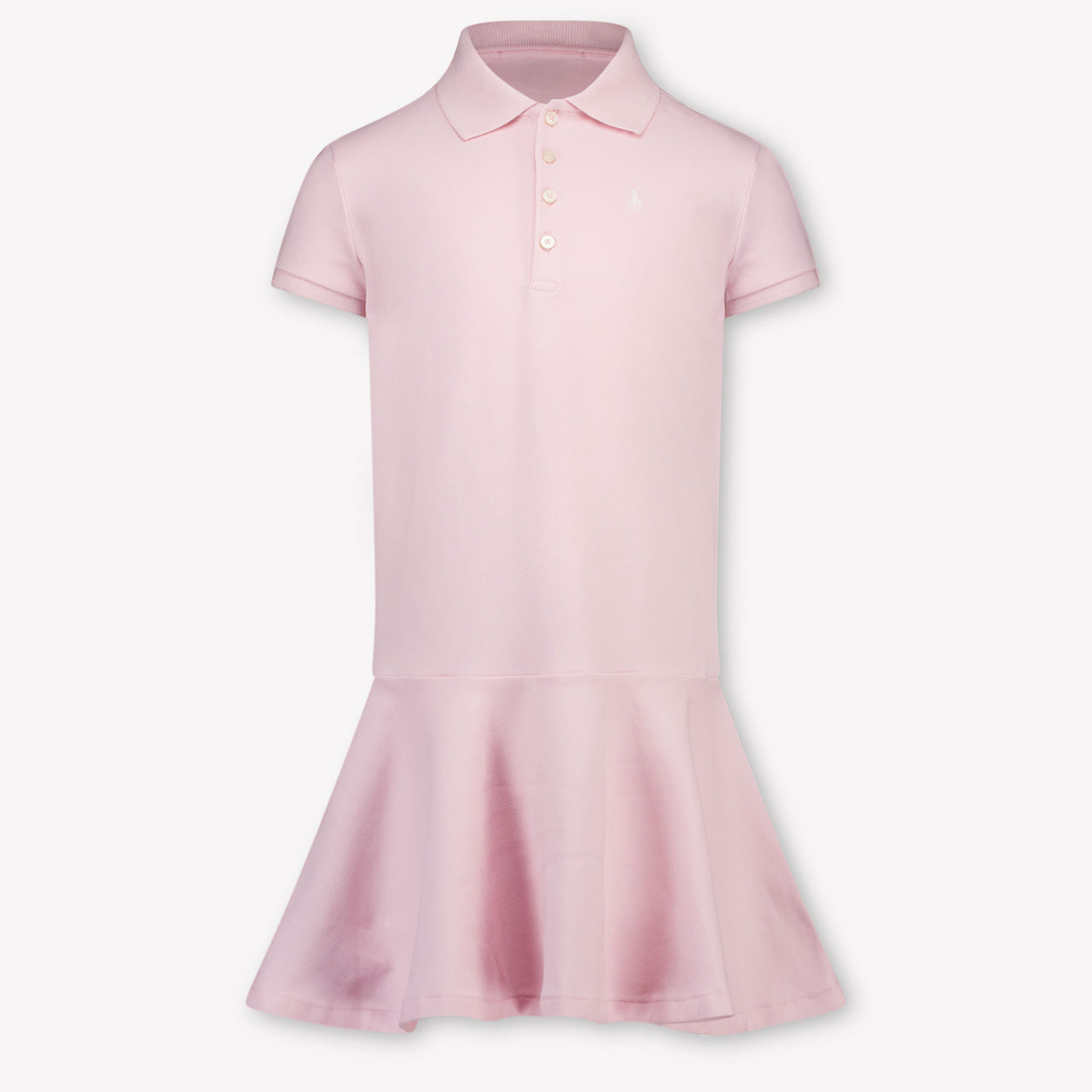 Ralph Lauren Kids Girls Dress In Light Pink
