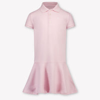 Ralph Lauren Kids Girls Dress In Light Pink