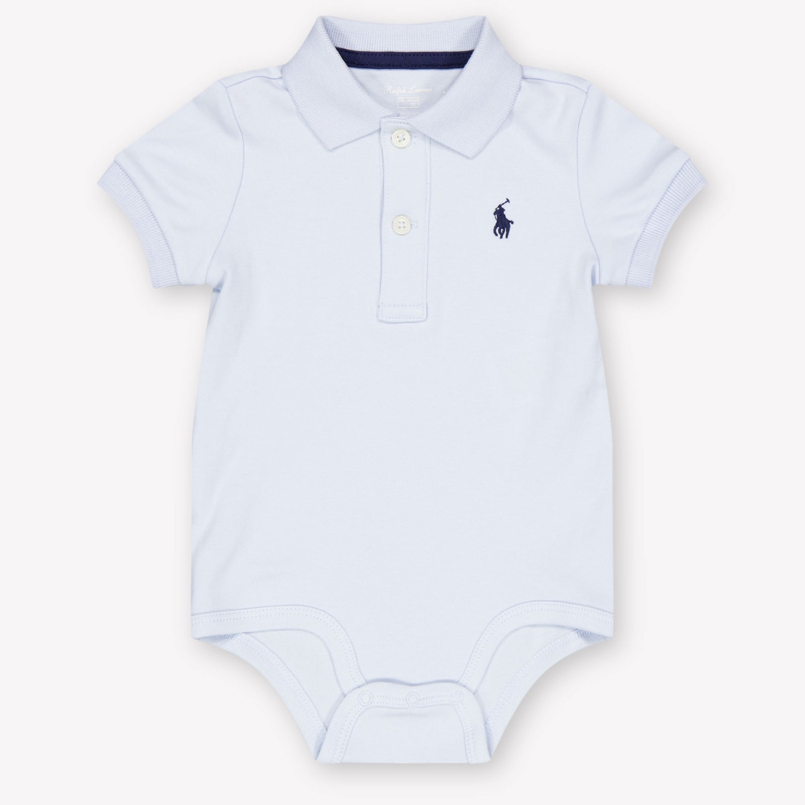 Ralph Lauren Baby Boys Romper In Light Blue