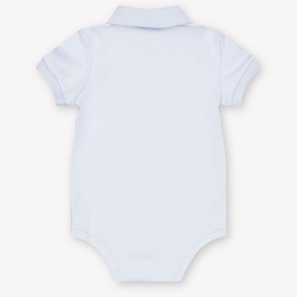 Ralph Lauren Baby Boys Romper In Light Blue