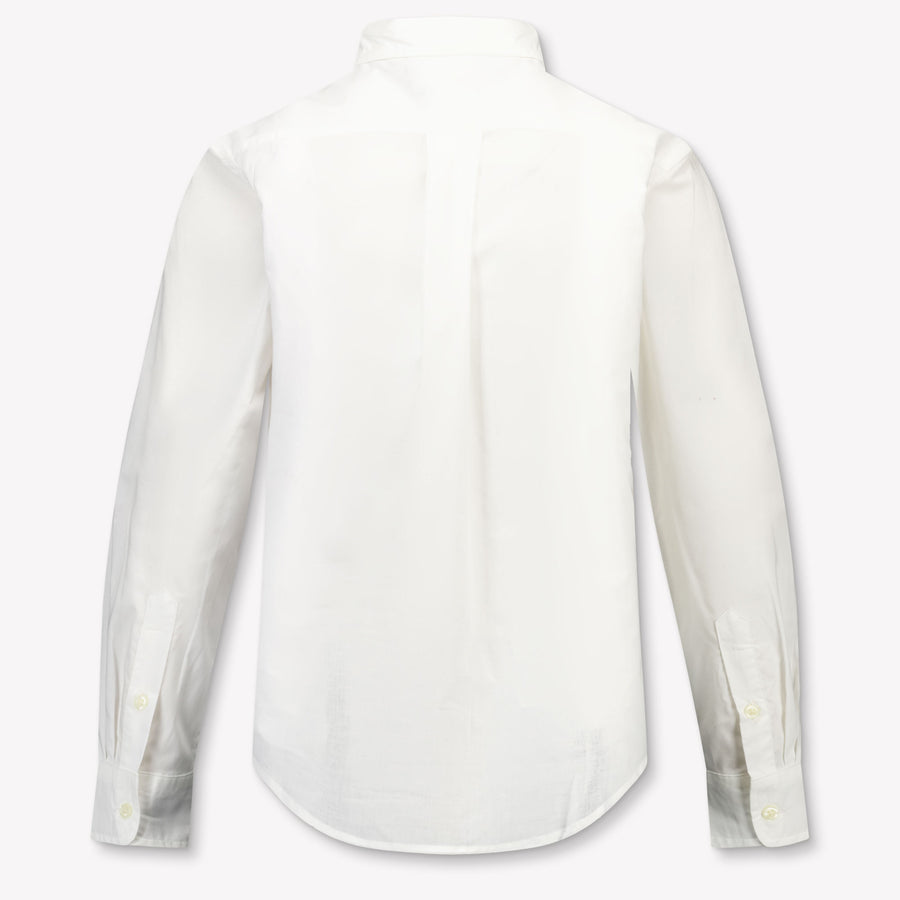 Ralph Lauren Kinder Jongens Blouse In Wit