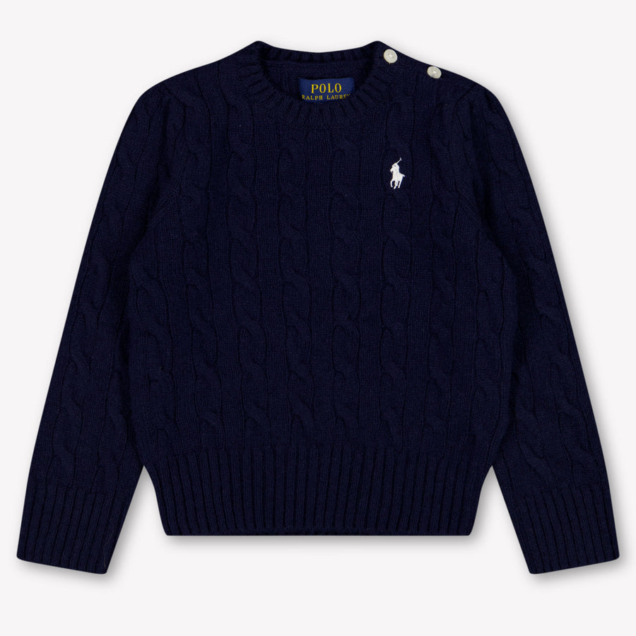 Ralph Lauren Girls Sweater in Navy