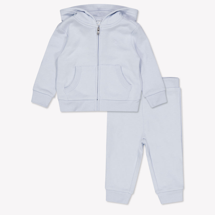 Ralph Lauren Baby Boys Tracksuit in Light Blue
