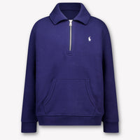 Ralph Lauren Kids Boys Sweater In Navy