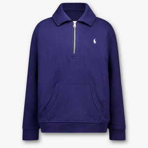 Ralph Lauren Kids Boys Sweater In Navy