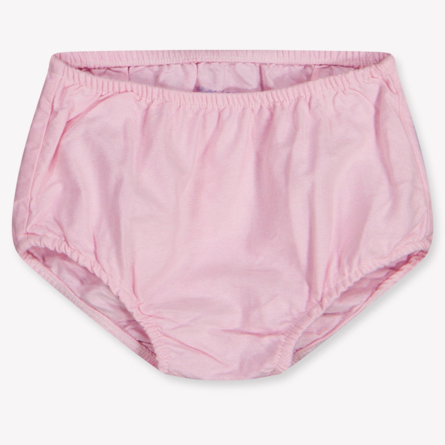 Ralph Lauren Baby Girls Dress In Light Pink
