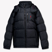 Ralph Lauren Kinder Jongens Winterjas In Zwart