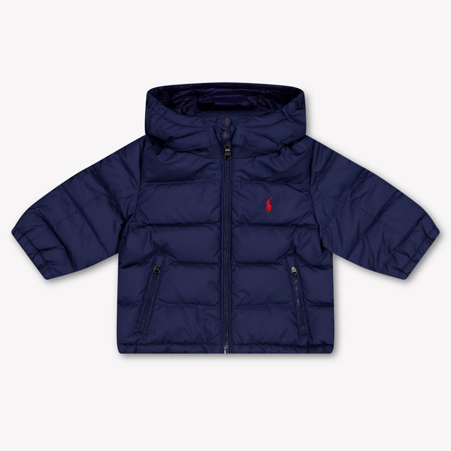 Ralph Lauren Baby Boys Jackets In Navy