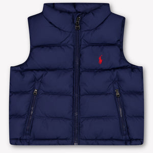 Ralph Lauren Baby Boys Bodywarmer In Navy