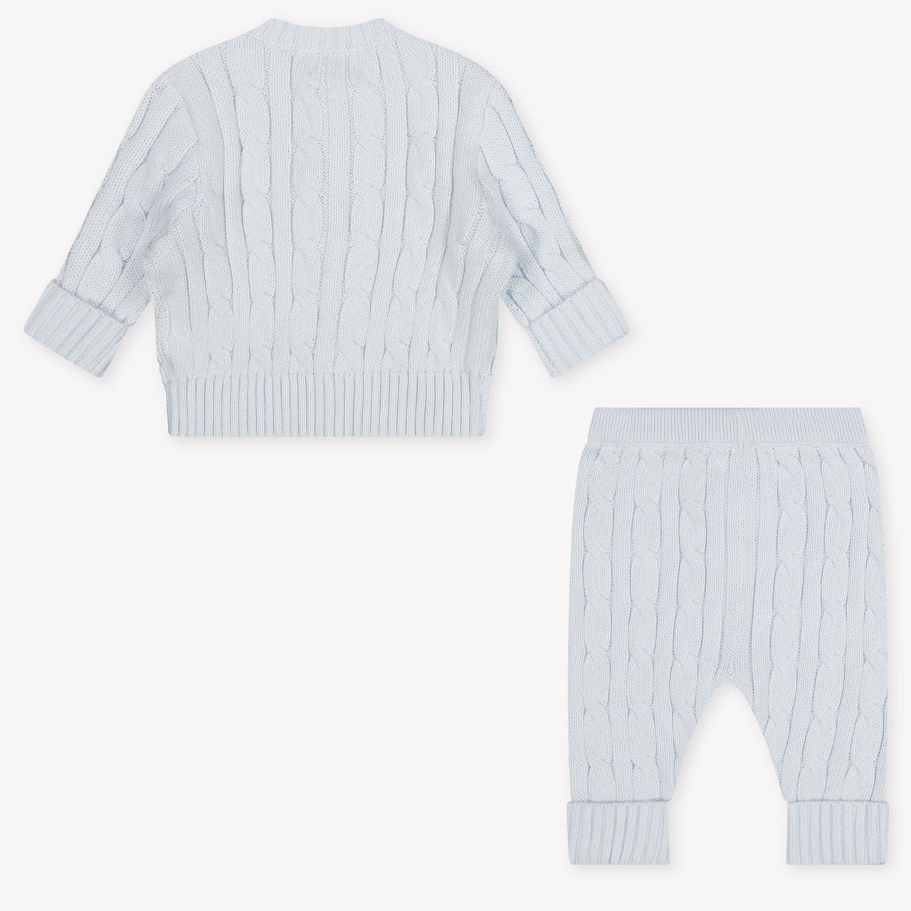 Ralph Lauren Baby Unisex Set In Light Blue
