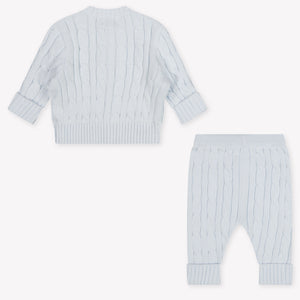 Ralph Lauren Baby Unisex Set In Light Blue