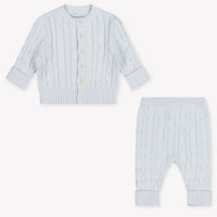 Ralph Lauren Baby Unisex Set In Light Blue