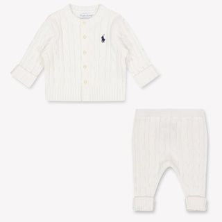 Ralph Lauren Baby Unisex Set In White