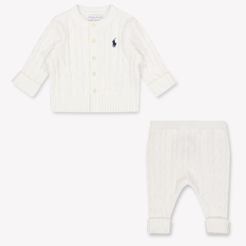 Ralph Lauren Baby Unisex Set In White