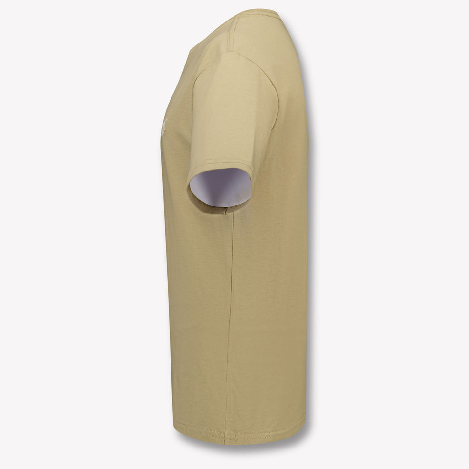 Ralph Lauren Kids Boys T-Shirt In Beige