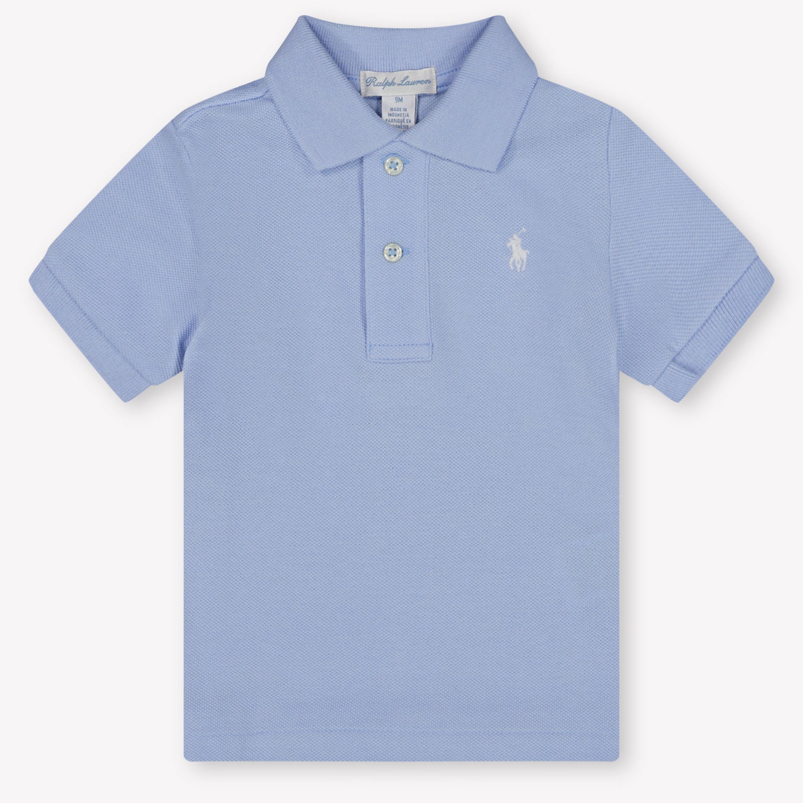 Ralph Lauren Baby Jongens Polo In Licht Blauw