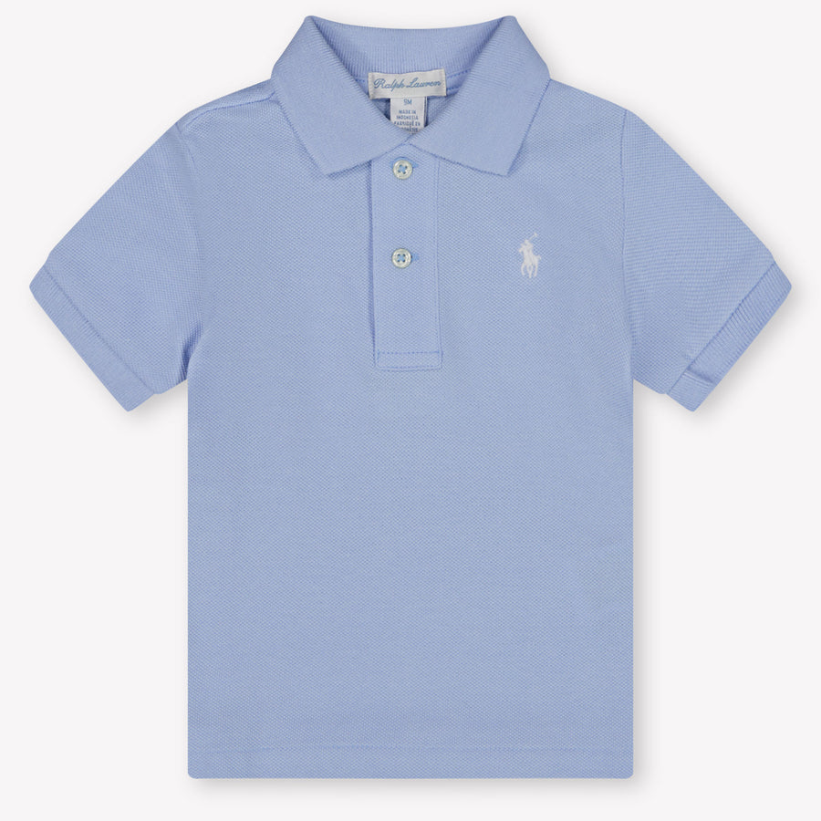 Ralph Lauren Baby Boys Polo In Light Blue
