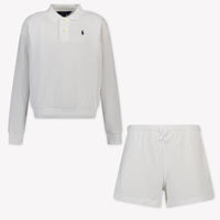 Ralph Lauren Kids Girls Set In White