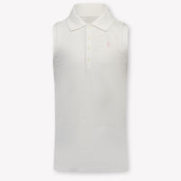 Ralph Lauren Kinder Meisjes Polo In Wit
