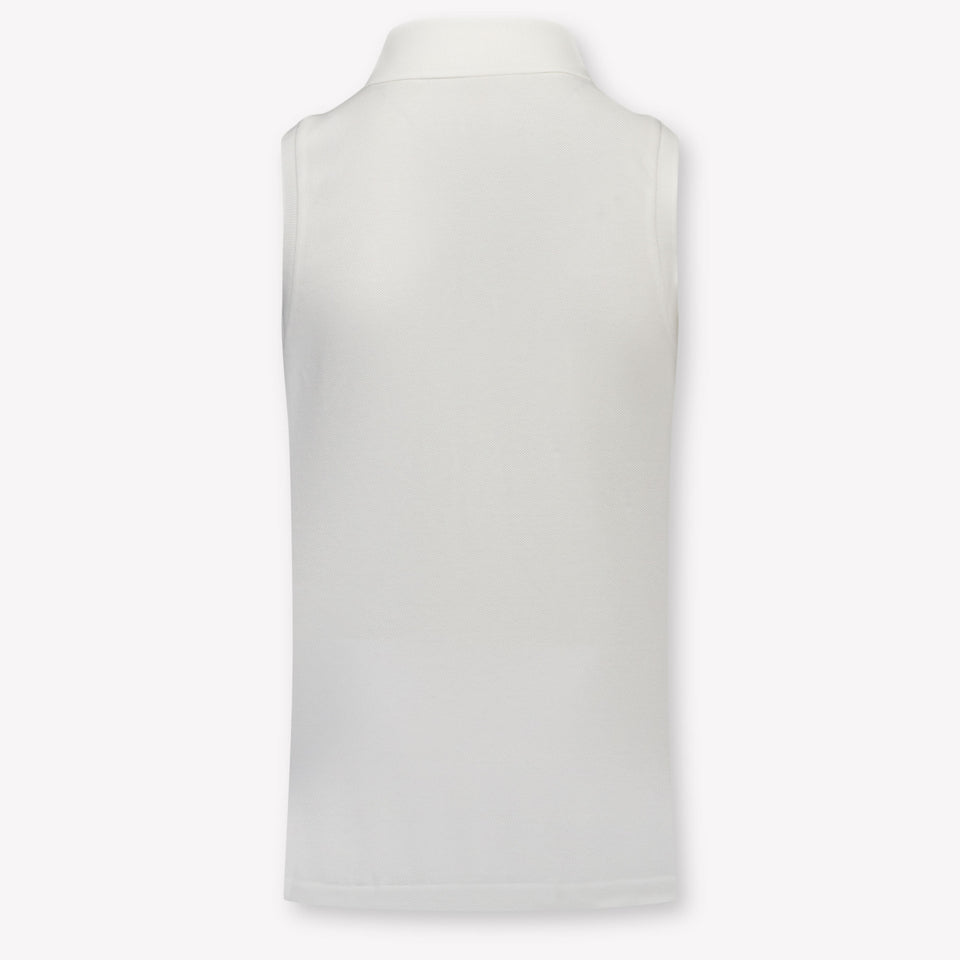 Ralph Lauren Kids Girls Polo In White
