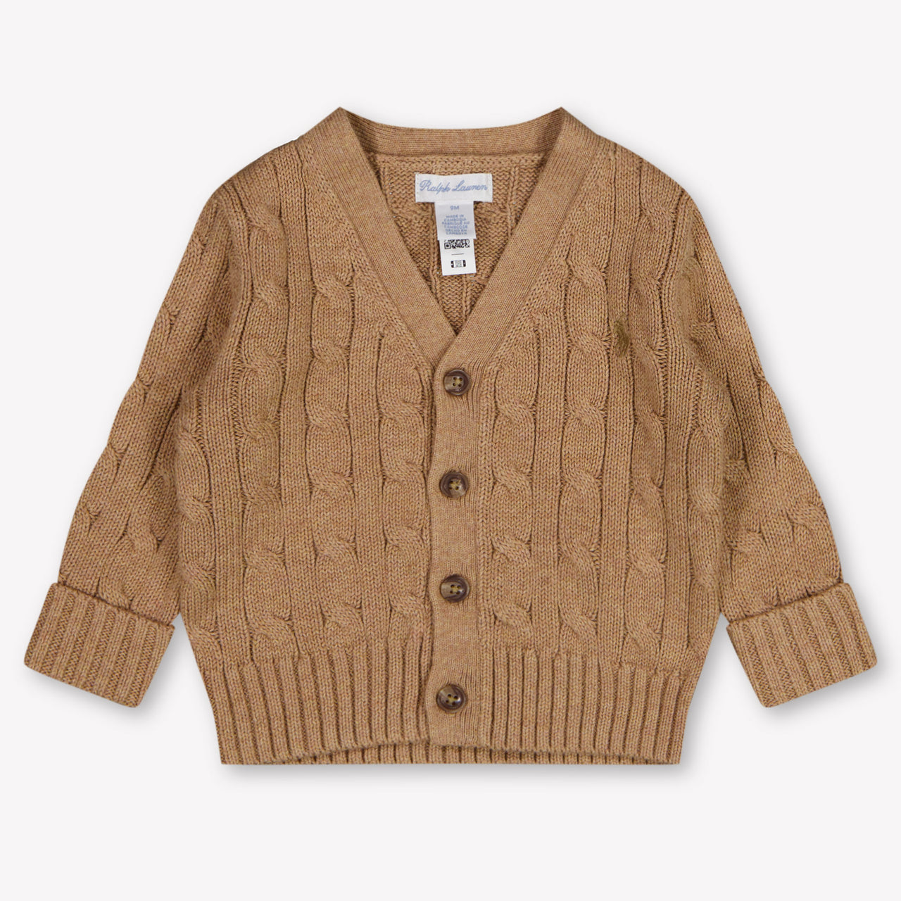 Ralph Lauren Baby Jongens Vest In Camel