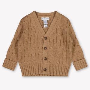 Ralph Lauren Baby Jongens Vest In Camel