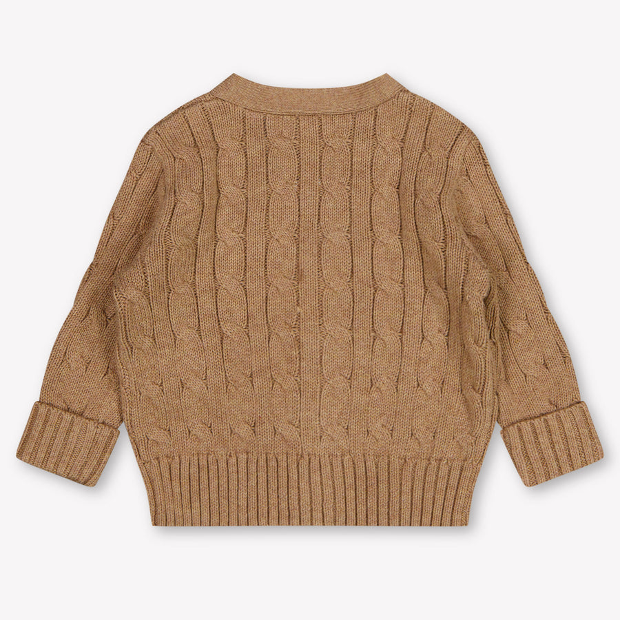 Ralph Lauren Baby Jongens Vest In Camel