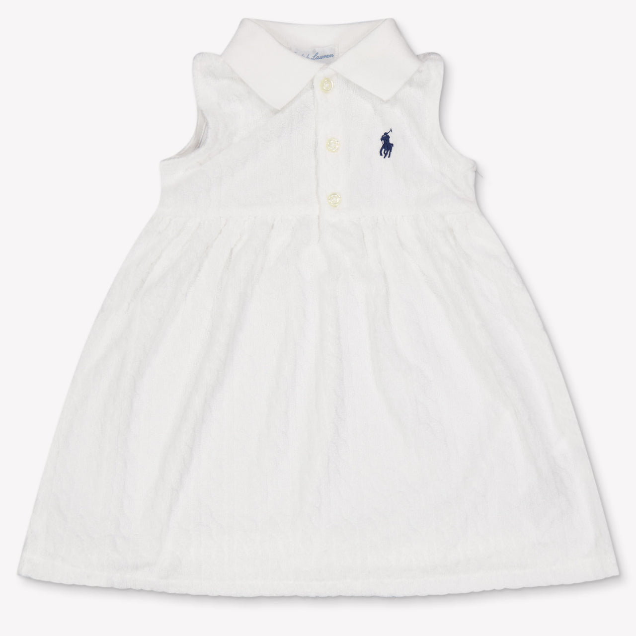 Ralph Lauren Baby Girls Dress In White
